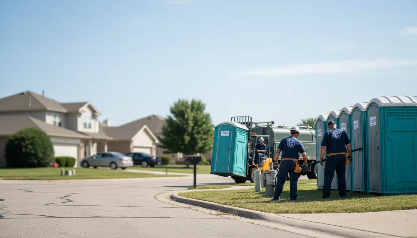 Porta Potty Rental in Homer Glen, IL near me